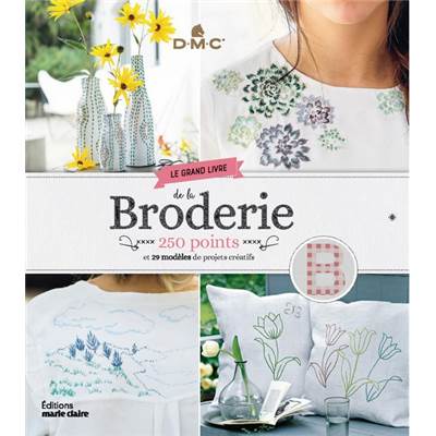 LE GRAND LIVRE DE LA BRODERIE 250 POINTS