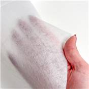 NON TISSE THERMOCOLLANT VOLUMINEUX 67G - 90CM - BLANC - TEXTICAP
