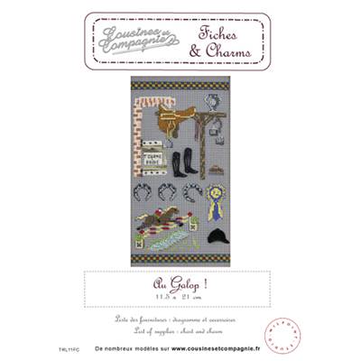 AU GALOP ! - SEMI-KIT FICHES & CHARMS