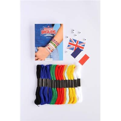 COFFRET BRACELETS BRESILIENS SPECIAL SUPPORTERS + DE 20 BRACELETS 