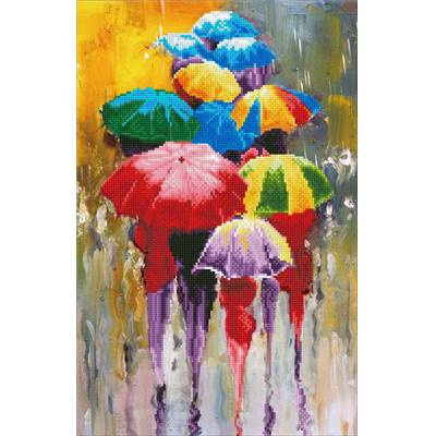 KIT DIAMOND ART CONFIRME - JOUR DE PLUIE