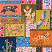TISSU DASHWOOD STUDIO - DESERT MOON 2582 - COTON - 110 CM