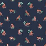 TISSU DASHWOOD STUDIO - SAFARI DAYS 2157 - COTON - 110 CM 