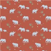 TISSU DASHWOOD STUDIO - SAFARI DAYS 2158 - COTON - 110 CM 