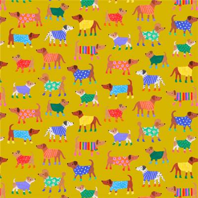 TISSU DASHWOOD STUDIO - SPLASH 2456 - COTON - 110 CM