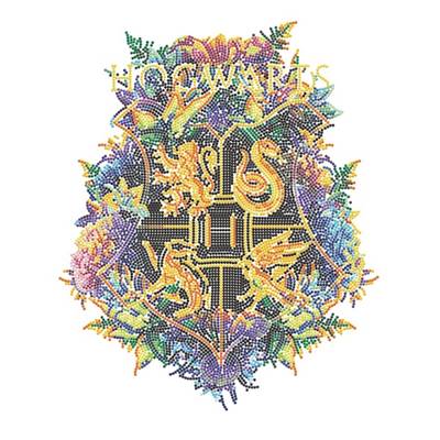KIT BRODERIE DIAMANT HARRY POTTER - HOGWARTS CREST
