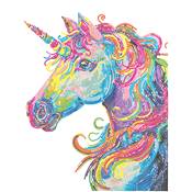 KIT BRODERIE DIAMANT NEON NOIR - UNICORN
