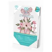 KIT BRODERIE DIAMANT SQUARES - BALLERINES - PRE-ENCADRE