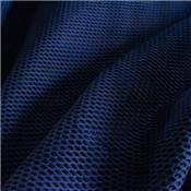 TISSU FILET OU MESH COTON BIO - BLEU MARINE - 165 CM 