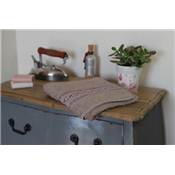 SERVIETTE TOILETTE EPONGE 100% COTON 50X100cm BOIS FLOTTE 