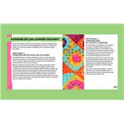 CROCHET GRANNY SQUARE MIX & MATCH - 50 MODELES A COMBINER