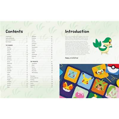 POKEMON CARRES AU CROCHET - 30 GRANNY SQUARES VERSION POKEMON
