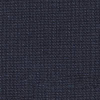 TOILE SASHIKO UNI - 110 CM - COTON - MINI 5 M - COL 107 BLEU MARINE