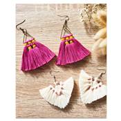 FRENCH KITS - MACRAME - BOUCLES D'OREILLES - POMPONNETTES