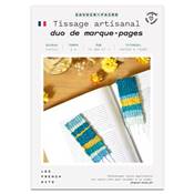 FRENCH KITS - TISSAGE ARTISANAL - DUO DE MARQUE-PAGES