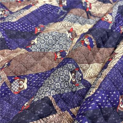 TISSU MATELASSE KURENAI 13100-1D - COTON-POLYESTER  - 110 CM 