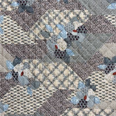 TISSU MATELASSE KURENAI 13100-3D - COTON-POLYESTER  - 110 CM 