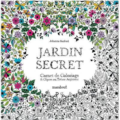 JARDIN SECRET - Carnet de coloriage