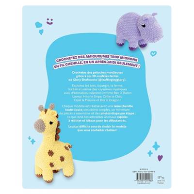 MES SQUISHIES EN CROCHET - 30 MODELES DE PELUCHES MOELLEUSES 