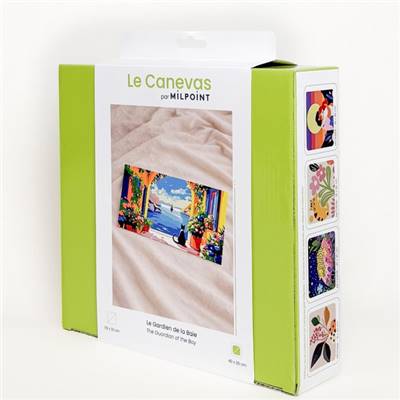 KIT CANEVAS COMPLET - DESSIN 40 X 20 CM - LE GARDIEN DE LA BAIE