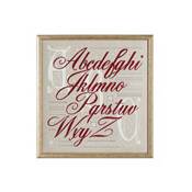 BELLES LETTRES & MARQUOIRS EN ROUGE ET BLANC