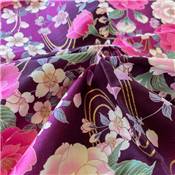 TISSU JAPONAIS NAKA FABRICS - 1400-C - 100% COTON SATINE - 110 CM