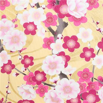 TISSU JAPONAIS NAKA FABRICS - 1500-1B - 100% COTON - 110 CM