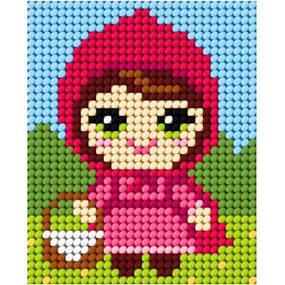 KIT DEMI-POINT ENFANT 17 X 20,5 CM - PETIT CHAPERON ROUGE