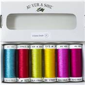 PACK 6 NUANCES SOIE OVALE - FLASHY - IDEAL PEINTURE A L'AIGUILLE