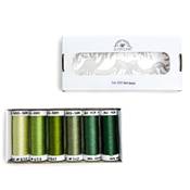 PACK 6 NUANCES SOIE 1003 - VERT JAUNE