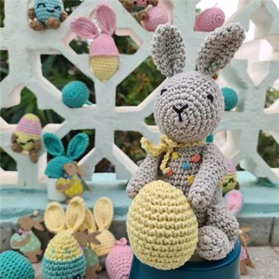 KIT AMIGURUMI HOOOKED - LE LAPIN CHOCO POP 