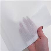 TOILE THERMO VISCOSE RIGIDE 190G - 90CM - BLANC -TEXTICAP