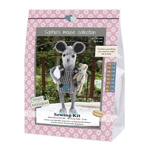 KIT MOUSE SISTERS COLLECTION - IDA & FELIX - 20 CM & 9 CM