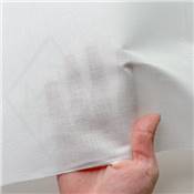 TRIPLURE LIBRE NON THERMOCOLLANTE - 90 CM - BLANC - TEXTICAP