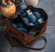 SAC A BANDOULIERE MUUD - CLEO XL - RICH BROWN