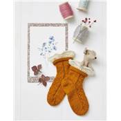 CHAUSSONS & CHAUSSETTES AU TRICOT POUR BEBE 