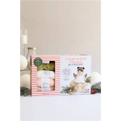 COFFRET L'ANGE DE NOEL D'ANNA B AU CROCHET