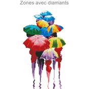 KIT DIAMOND ART CONFIRME - JOUR DE PLUIE