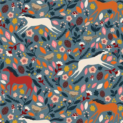 TISSU DASHWOOD STUDIO - NEW FOREST 2629 - COTON - 110 CM