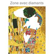 KIT BRODERIE DIAMANT - LE BAISER - KLIMT