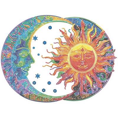 KIT BRODERIE DIAMANT NEON NOIR - CELESTIAL PAIR