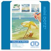 KIT BRODERIE DIAMANT MINI DOTZ - SUMMER DAYS - PACK 4 DESSINS