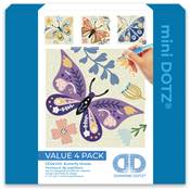 KIT BRODERIE DIAMANT MINI DOTZ - BUTTERFLY MOODS - PACK 4 DESSINS