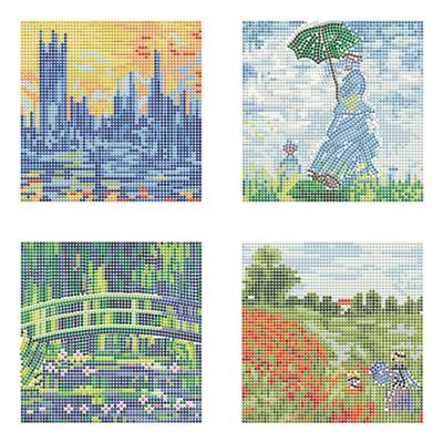KIT BRODERIE DIAMANT MINI DOTZ - MASTERS QUARTET - PACK DE 4 