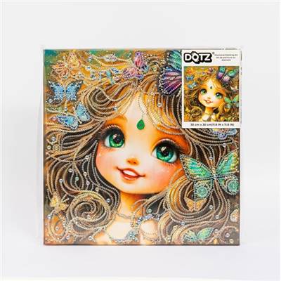 KIT BRODERIE DIAMANT DOTZ - PIXIE AVEC CADRE
