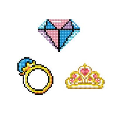 KIT BRODERIE DIAMANT DOTZIES - LOT 3 STICKERS BIJOUX