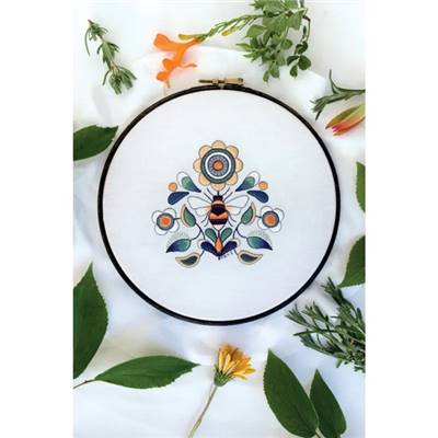 INTRODUCTION A LA BRODERIE BLANCHE EN COULEUR