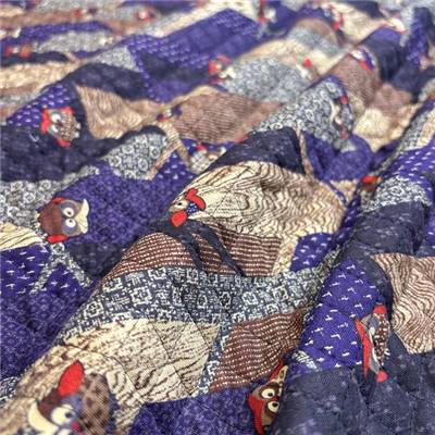 TISSU MATELASSE KURENAI 13100-1D - COTON-POLYESTER  - 110 CM 