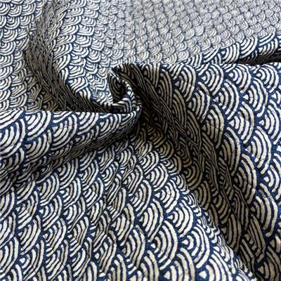 TISSU MATELASSE KURENAI 36560-2A - COTON-POLYESTER  - 110 CM 