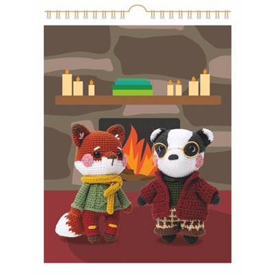 UNE ANNEE EN AMIGURUMIS - 24 ADORABLES PERSONNAGES A CROCHETER 